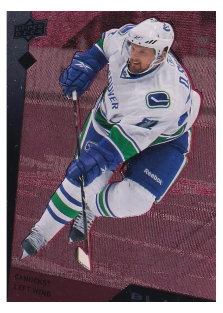 2009 Upper Deck Black Diamond Daniel Sedin #9 card