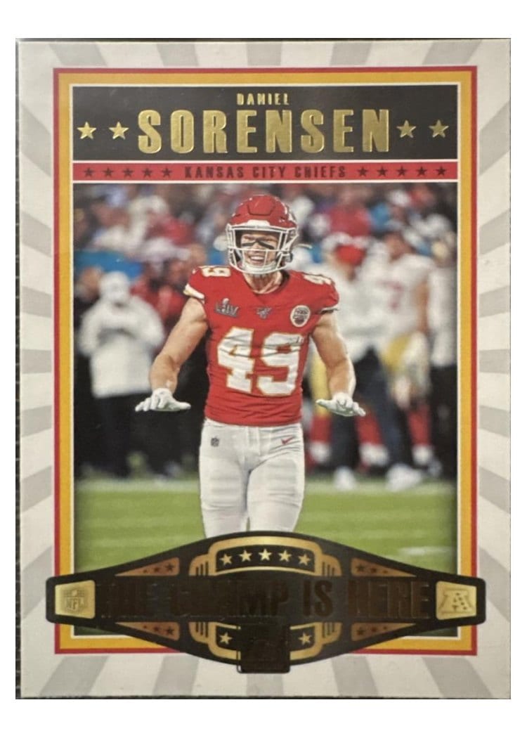 2020 Donruss The Champ is Here Daniel Sorensen #CH-DS card
