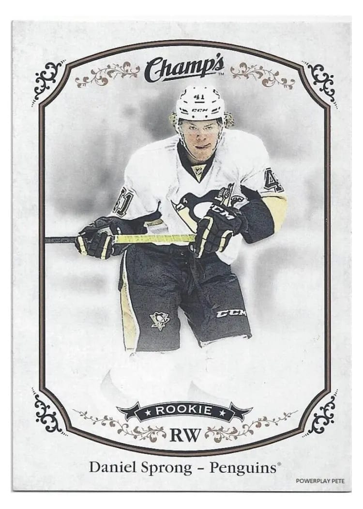2015 Upper Deck Champs Daniel Sprong #265 card
