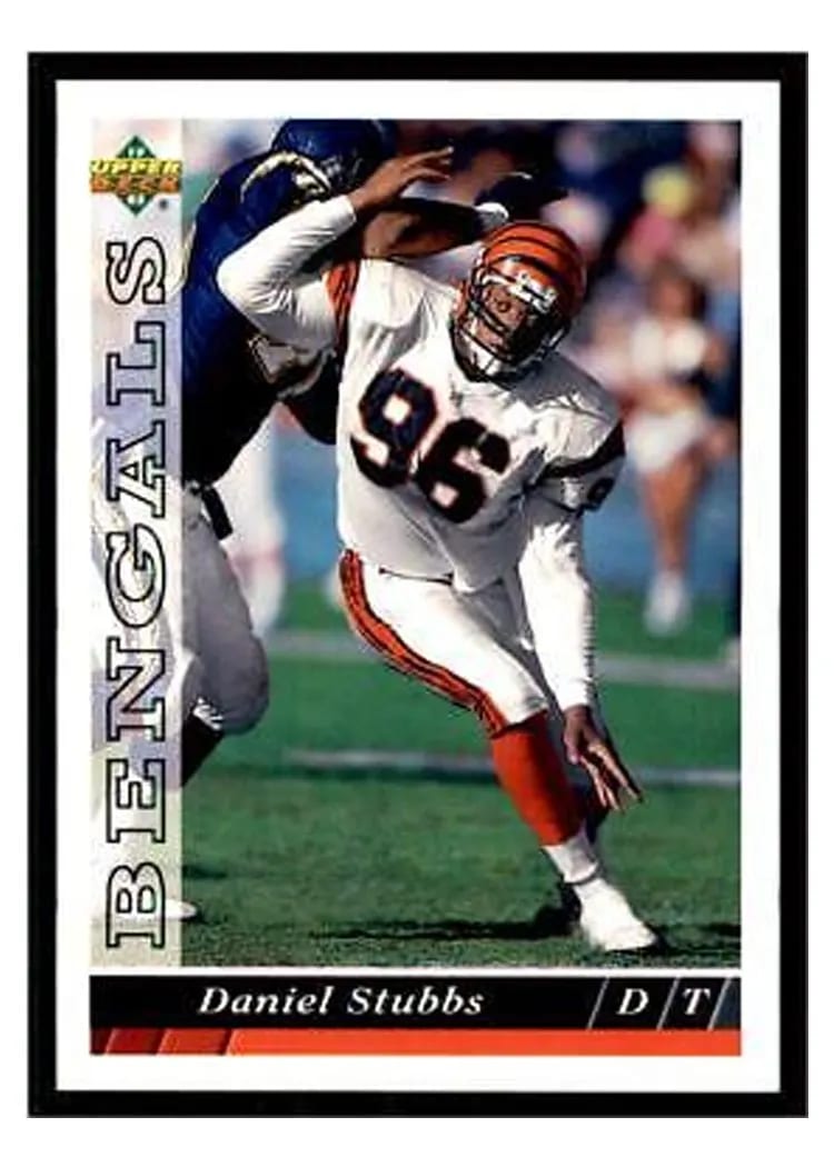 1993 Upper Deck Daniel Stubbs #115 card