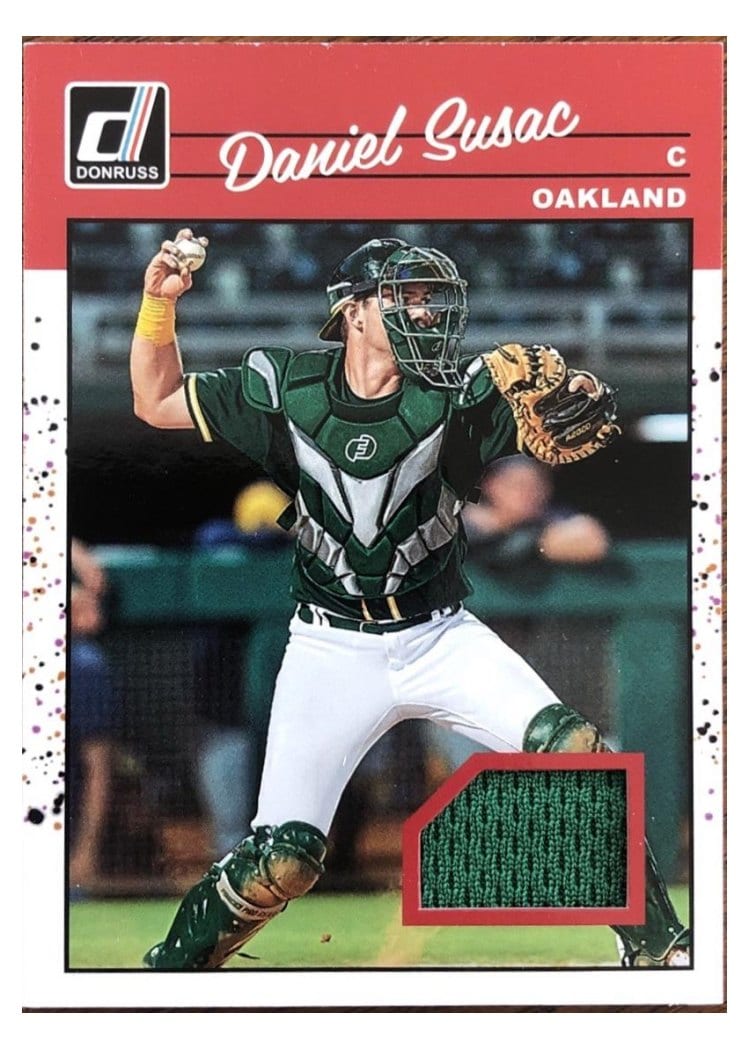 2023 Donruss Retro 1990 Materials Daniel Susac #90M-DS card