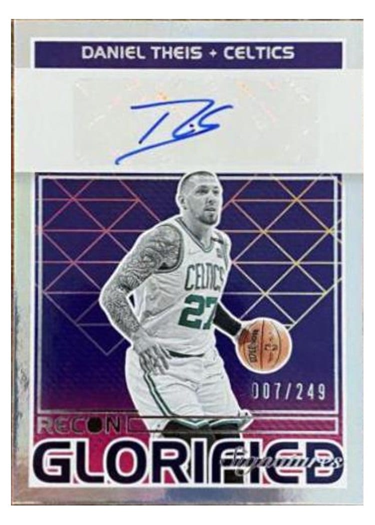 2021-22 Panini Recon Glorified Signatures Daniel Theis #GS-DTH card