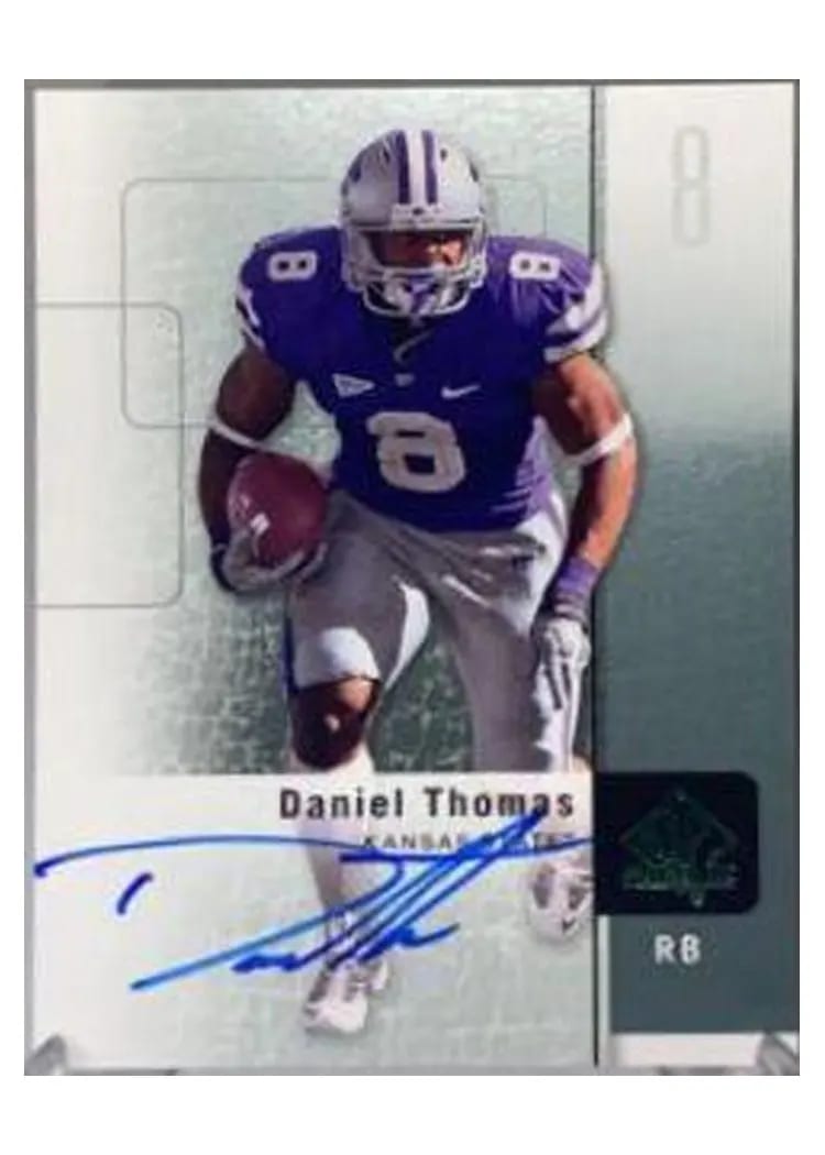 2011 SP Authentic Daniel Thomas #80 card