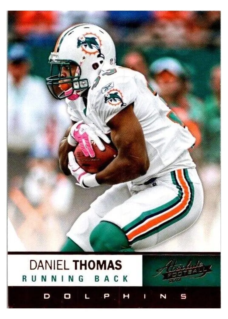 2012 Panini Absolute Daniel Thomas #32 card