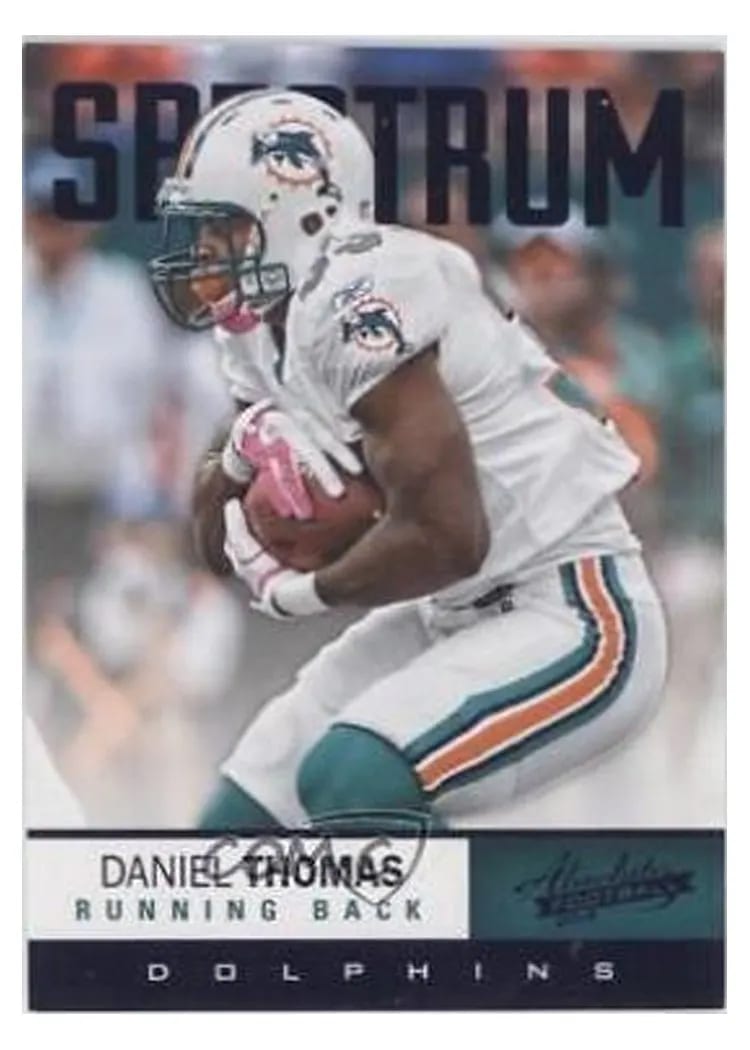 2012 Panini Absolute Daniel Thomas #32 card