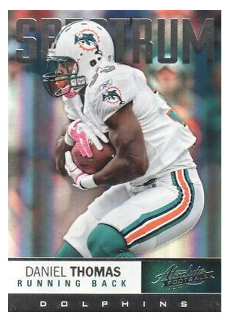 2012 Panini Absolute Daniel Thomas #32 card