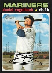 2020 Topps Heritage Base Set Daniel Vogelbach #461 card