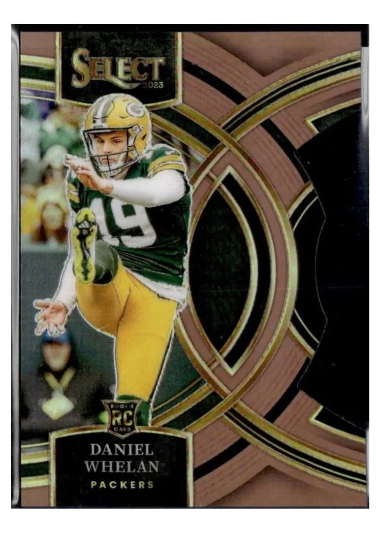 2023 Panini Select Base Set Daniel Whelan Copper Prizm Die-Cut #161 card