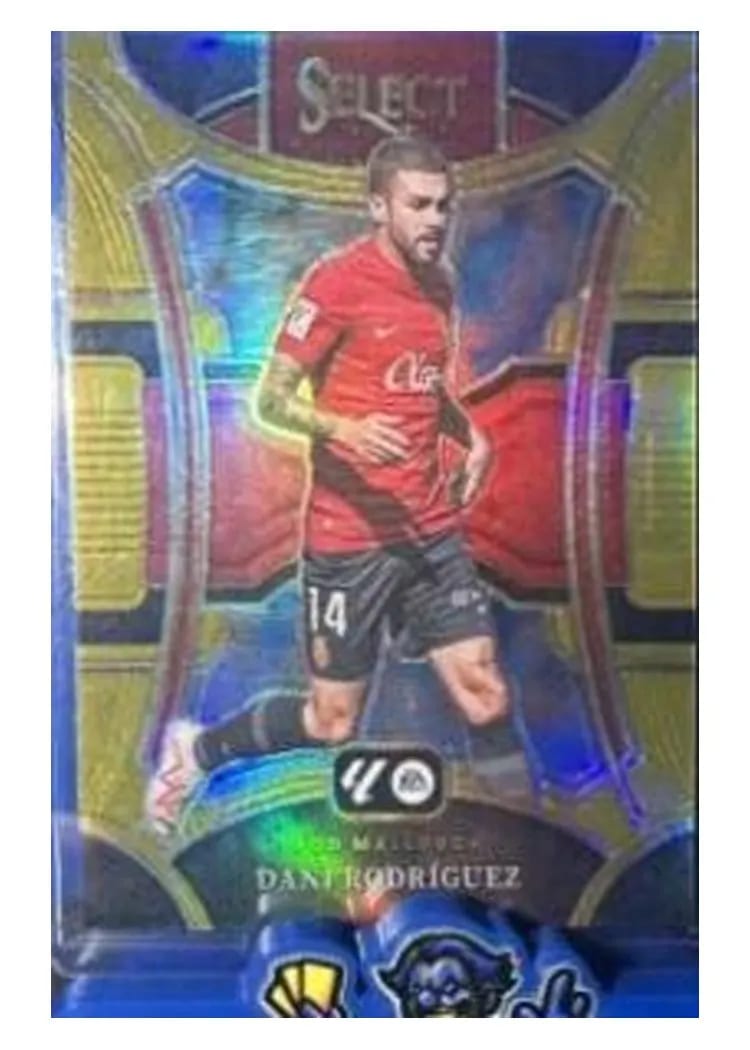 2023 Panini Select Base Set Daniel Whelan Gold Prizm #161 card