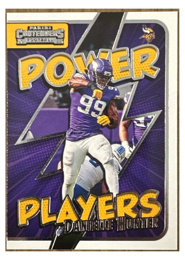 2022 Panini Contenders Power Players Danielle Hunter #PWR-DHU card