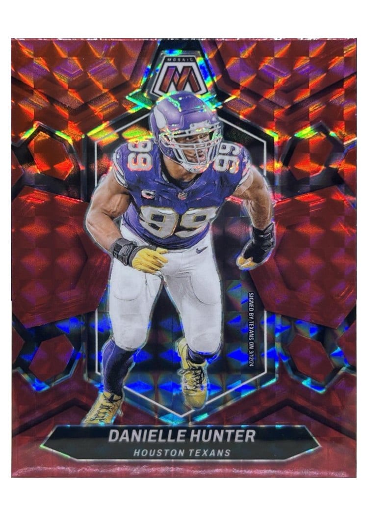 2024 Panini Mosaic Base Set Danielle Hunter #91 card