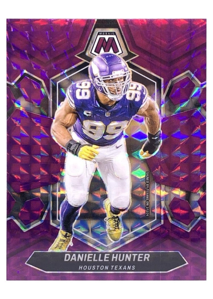 2024 Panini Mosaic Base Set Danielle Hunter #91 card