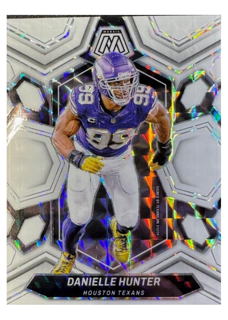 2024 Panini Mosaic Base Set Danielle Hunter #91 card
