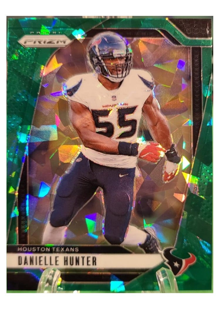 2024 Panini Prizm Base Set Danielle Hunter Green Ice #117 card