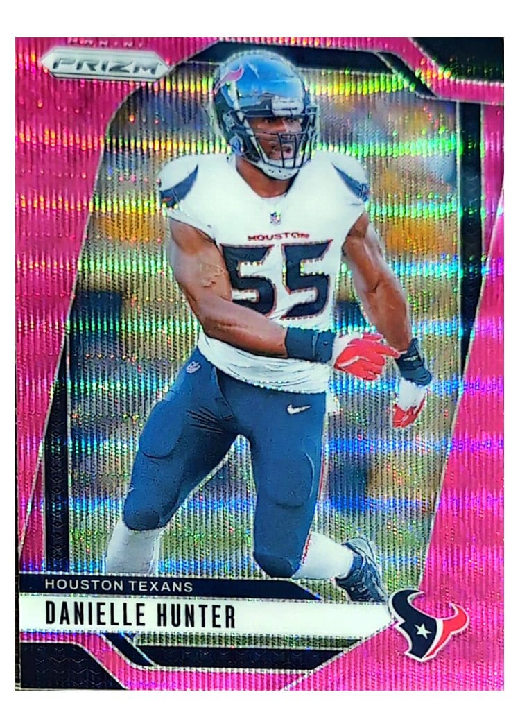 2024 Panini Prizm Base Set Danielle Hunter Pink Wave #117 card