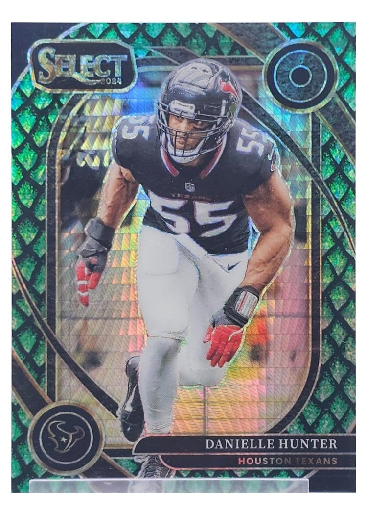 2024 Panini Select Base Set Danielle Hunter Green Prizm #243 card