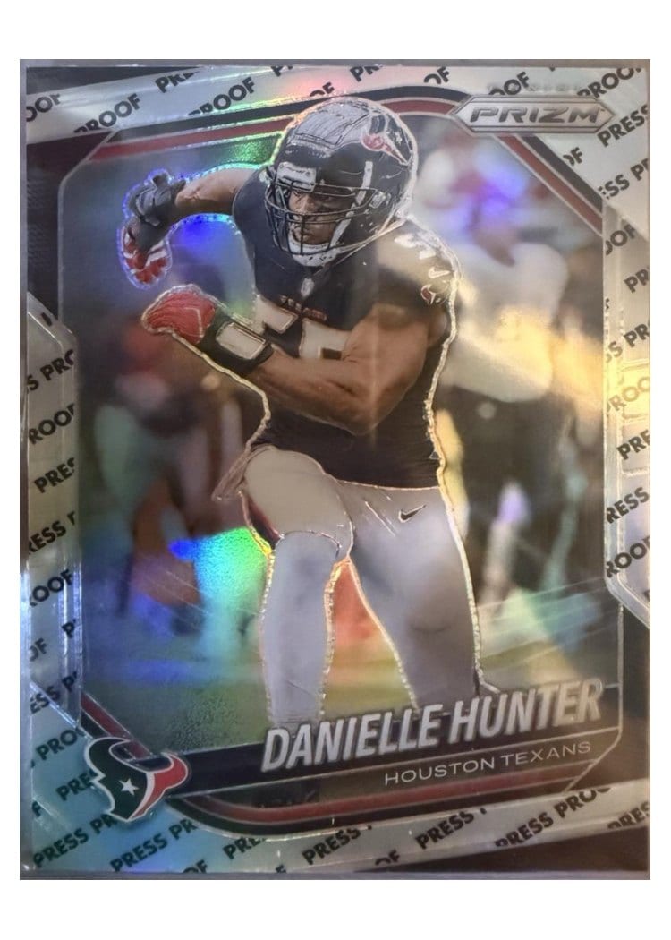 2025 Panini Prizm Base Set Danielle Hunter Press Proof #48 card