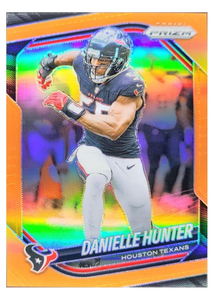 2025 Panini Prizm Base Set Danielle Hunter Orange #48 card