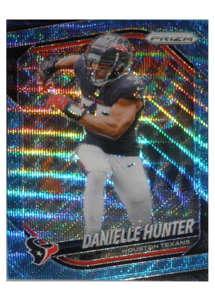 2025 Panini Prizm Base Set Danielle Hunter Blue Wave #48 card