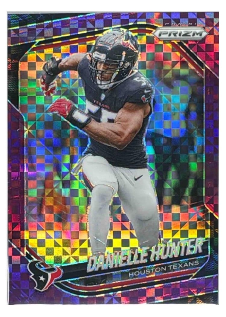 2025 Panini Prizm Base Set Danielle Hunter Purple Power #48 card