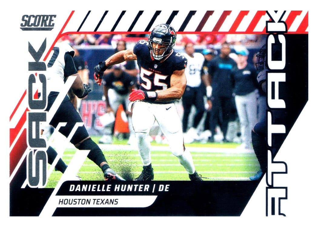 2025 Score Sack Attack Danielle Hunter #6 card