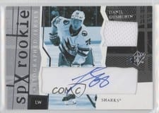 2023-24 SPx 2003-04 Retro - Rookie Autograph Jersey Danil Gushchin #20-DG card
