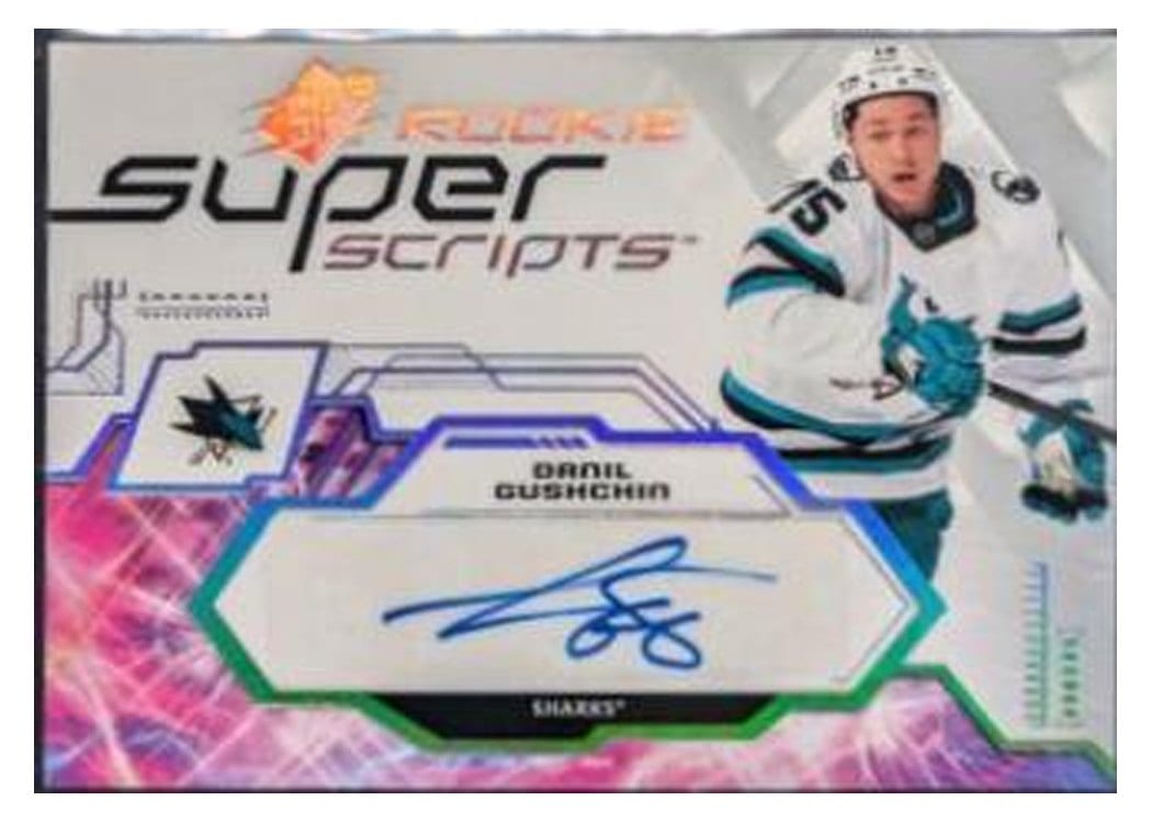 2023-24 SPx Rookie Superscripts Danil Gushchin #SSR-DG card