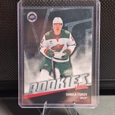 2026 Upper Deck National Hockey Card Day UD Victory Black Rookie Danila Yurov #V-17