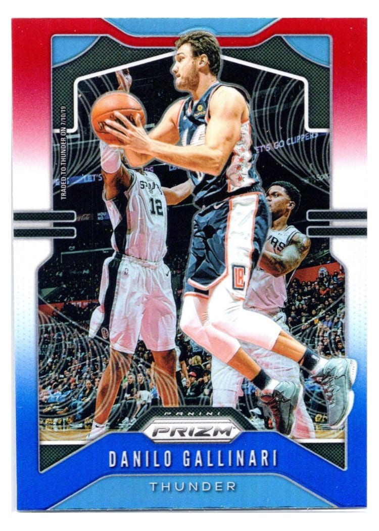 2019-20 Panini Prizm Base Set Danilo Gallinari #123 card