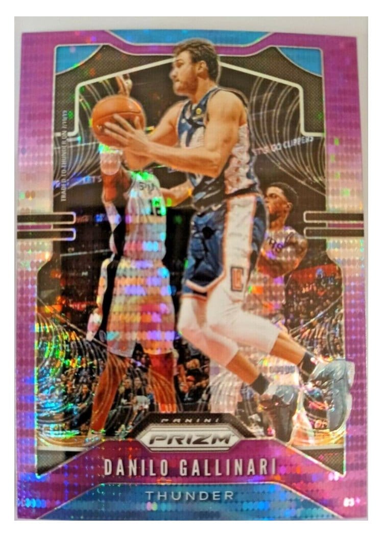 2019-20 Panini Prizm Base Set Danilo Gallinari #123 card