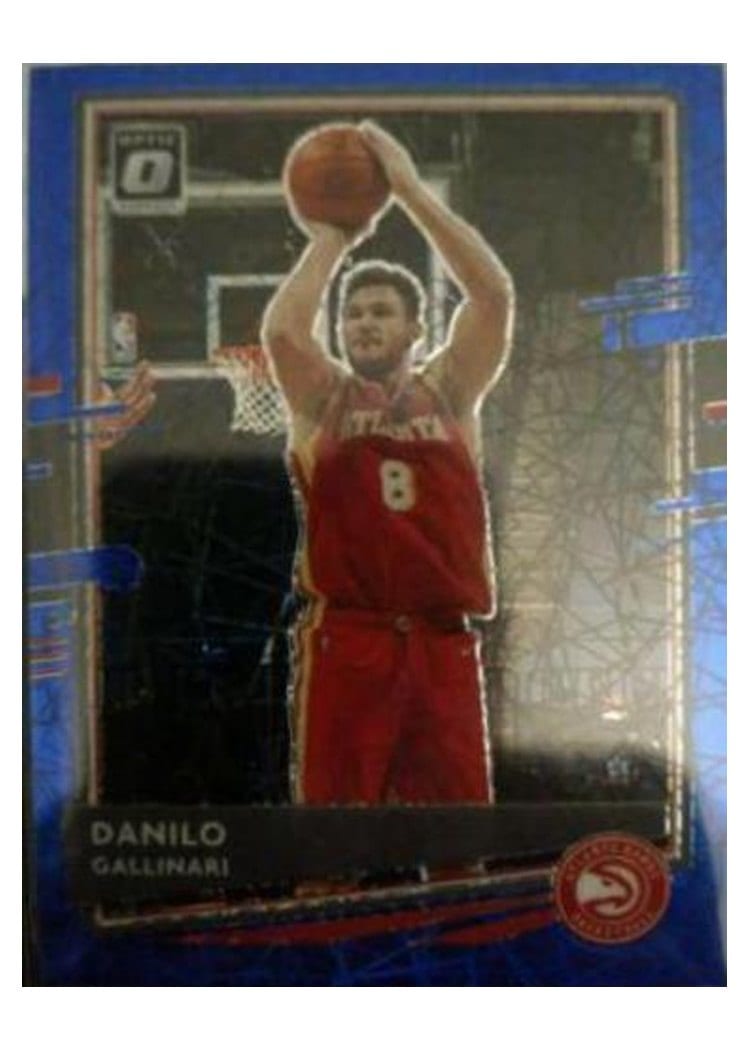 2020-21 Donruss Optic Base Set Danilo Gallinari Blue Velocity #7 card