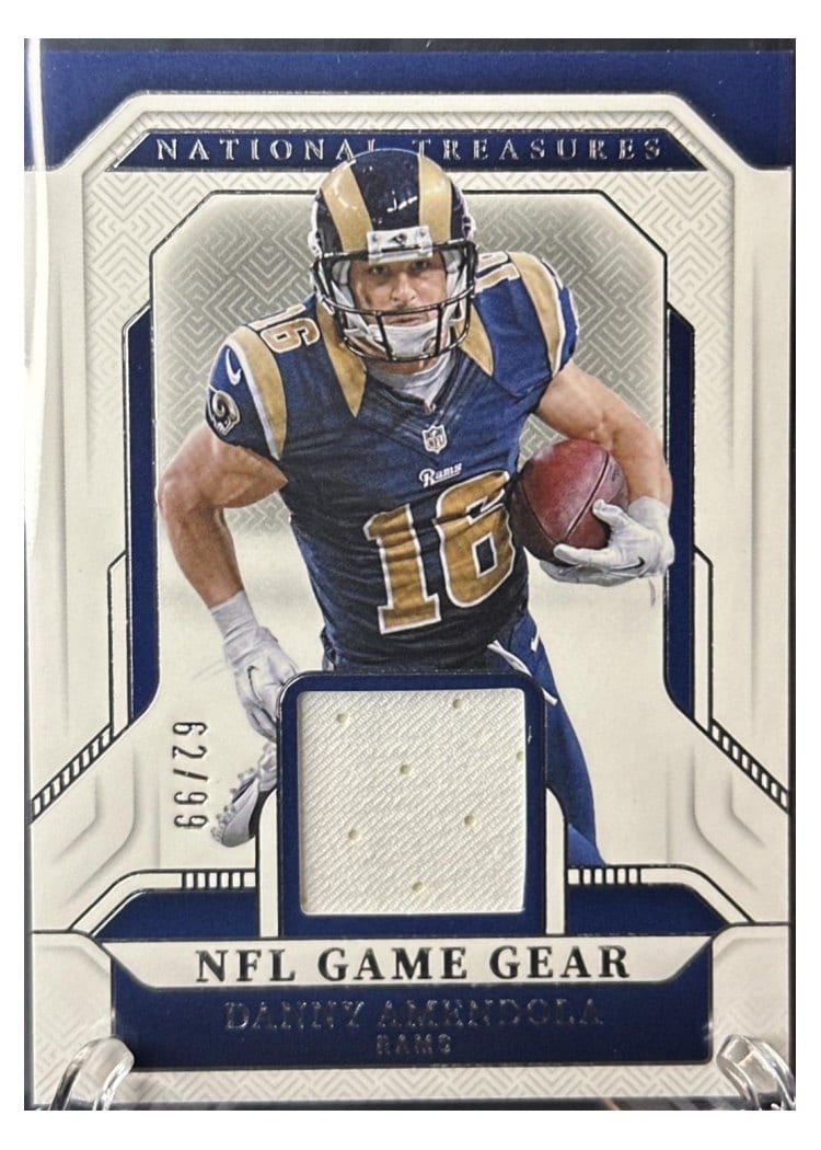 2024 Panini National Treasures NFL Game Gear Danny Amendola #2 card
