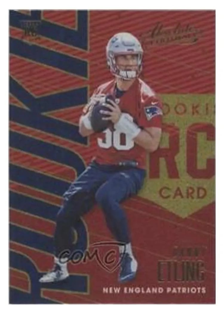 2018 Panini Absolute Danny Etling #103 card