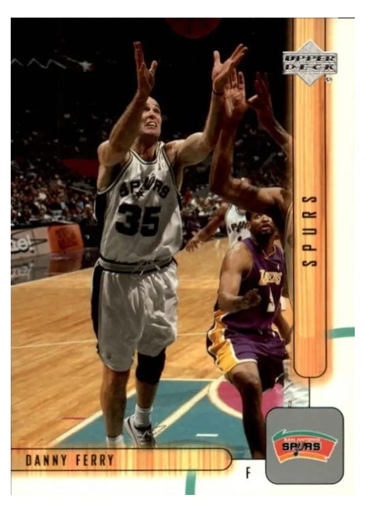 2001 Upper Deck Danny Ferry #152 card