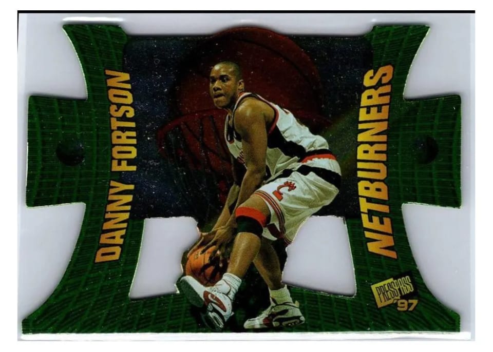 1997 Press Pass Net Burners Danny Fortson #NB11