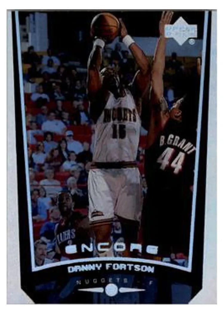 1998 Upper Deck Encore Danny Fortson #21 card