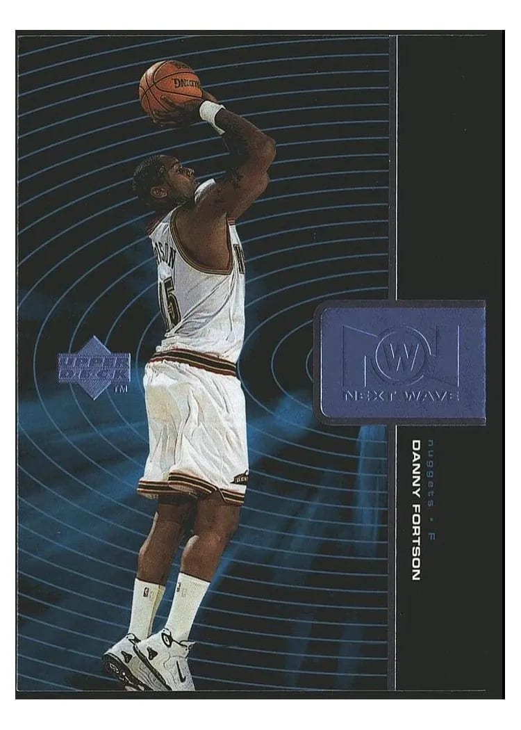 1998 Upper Deck Next Wave Danny Fortson #NW9 card