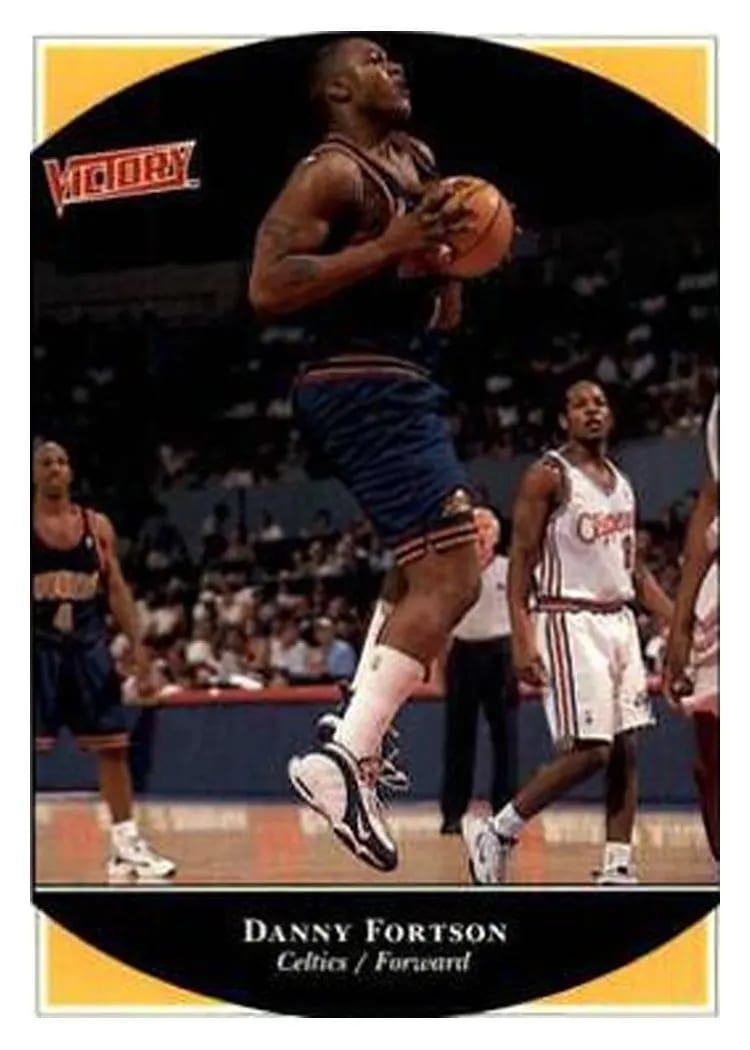 1999 Upper Deck Victory Danny Fortson #65 card
