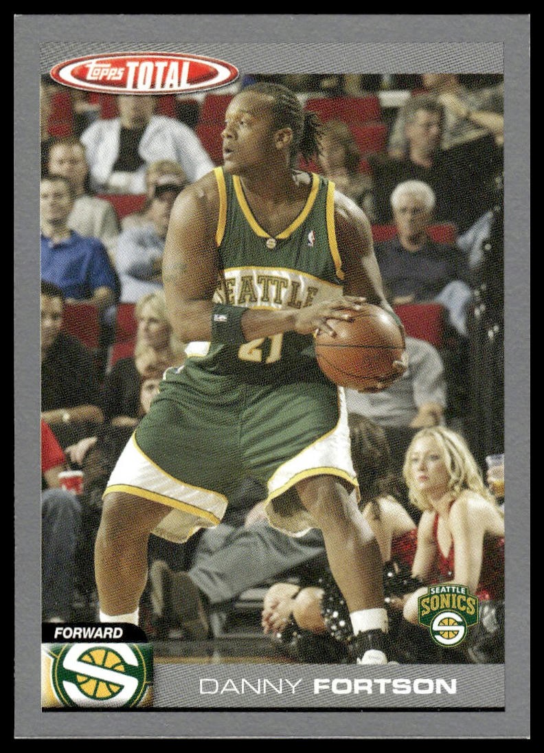 2004-05 Topps Total Base Set Danny Fortson #103 card