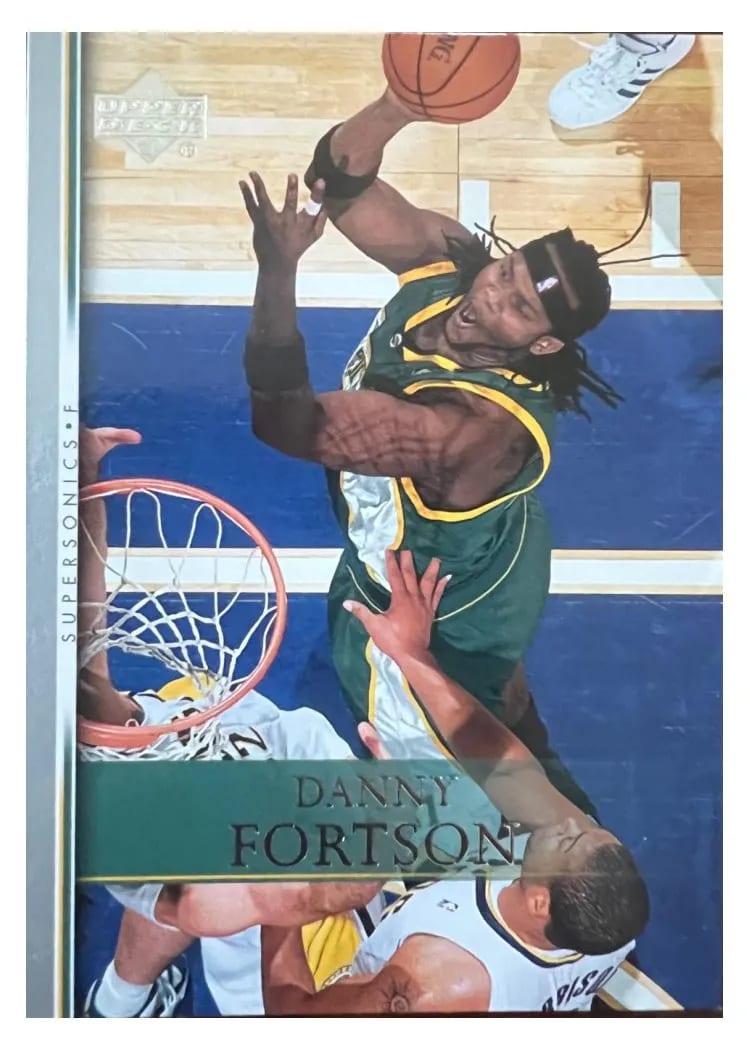 2007 Upper Deck Danny Fortson #76 card