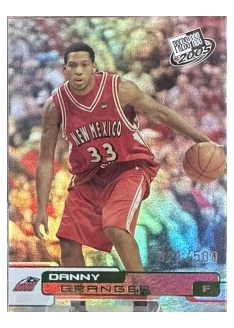 2005 Press Pass Danny Granger Holo Green #R16 card