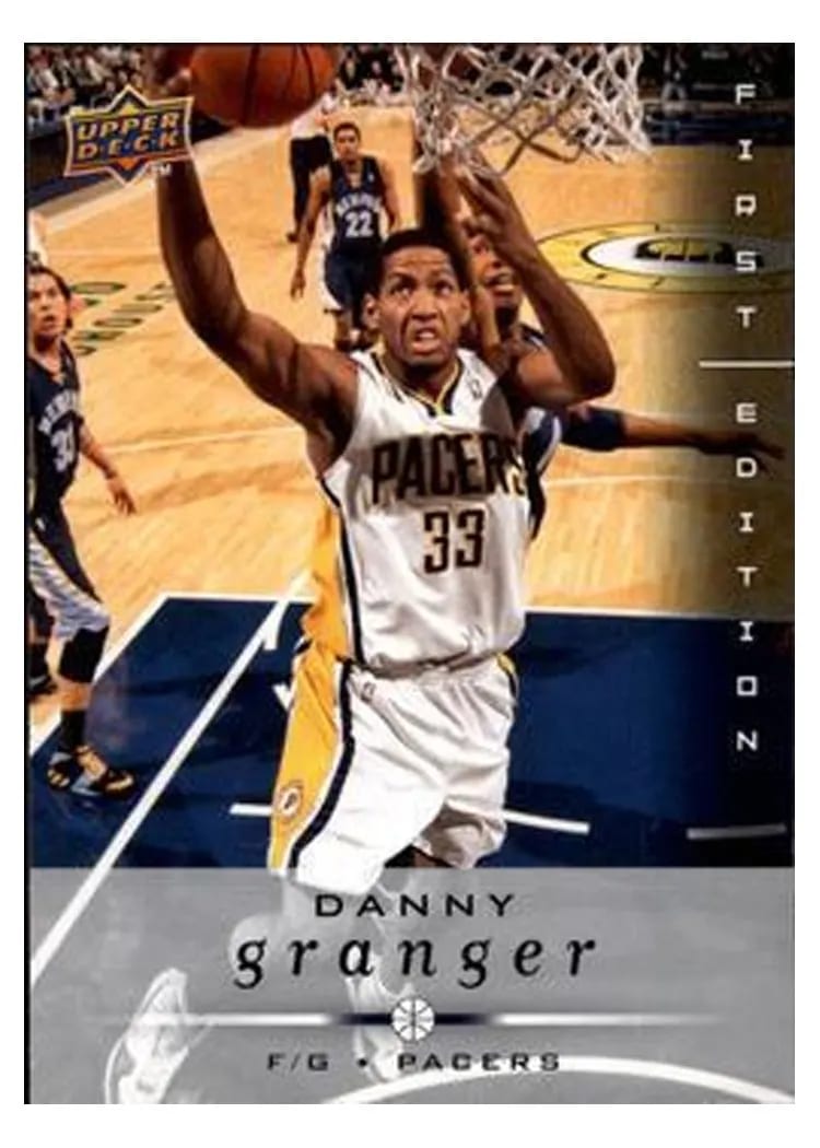 2008 Upper Deck First Edition Danny Granger #67 card