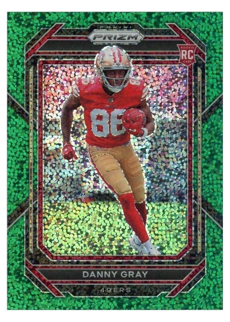 2022 Panini Prizm Base Set Danny Gray #335 card