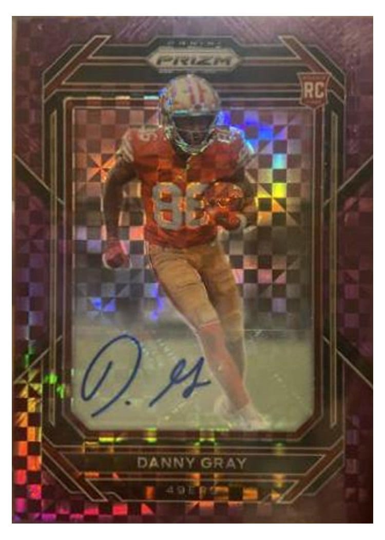 2022 Panini Prizm Base Set Danny Gray #335 card