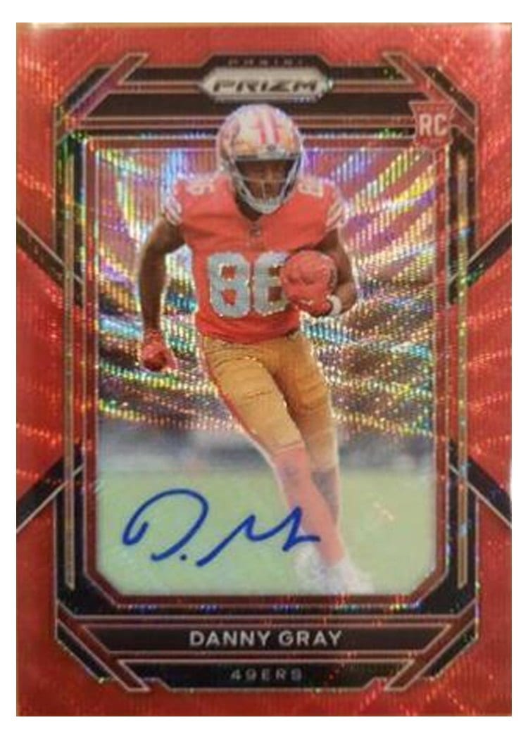 2022 Panini Prizm Base Set Danny Gray #335 card