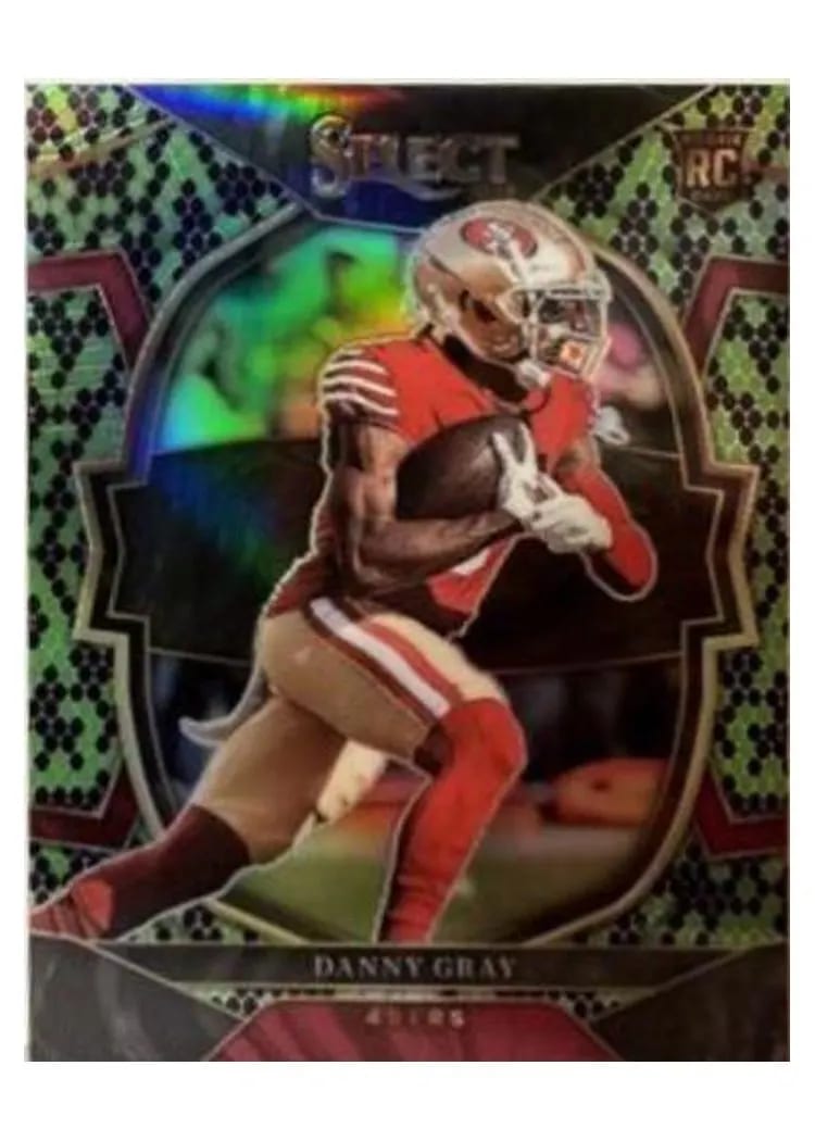 2022 Panini Select Base Set Danny Gray #6 card