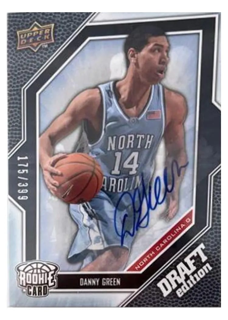 2009 Upper Deck Draft Edition Danny Green #19 card