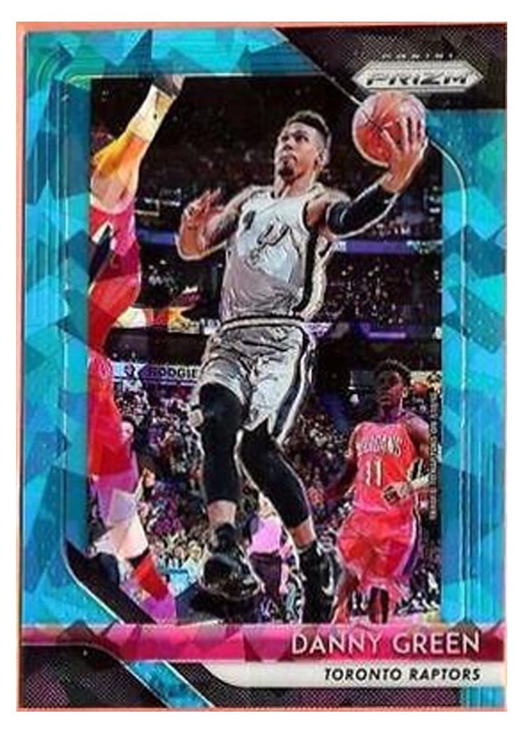 2018-19 Panini Prizm Base Set Danny Green Blue Ice Prizm #43 card