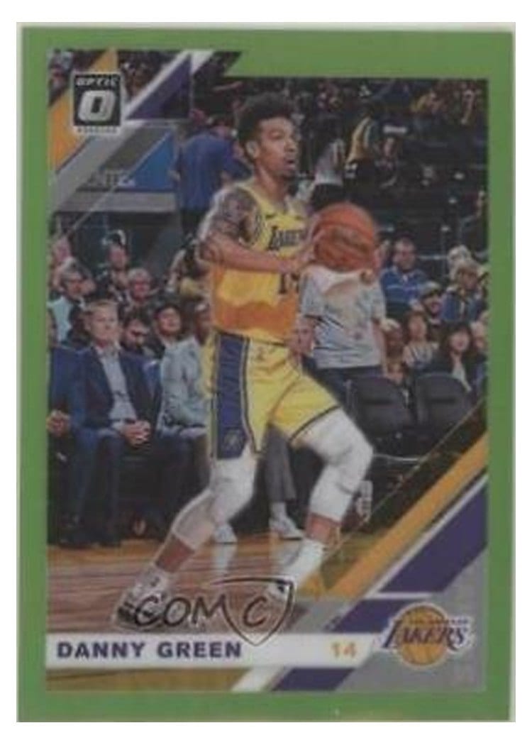 2019-20 Donruss Optic Base Set Danny Green Lime Green #70 card