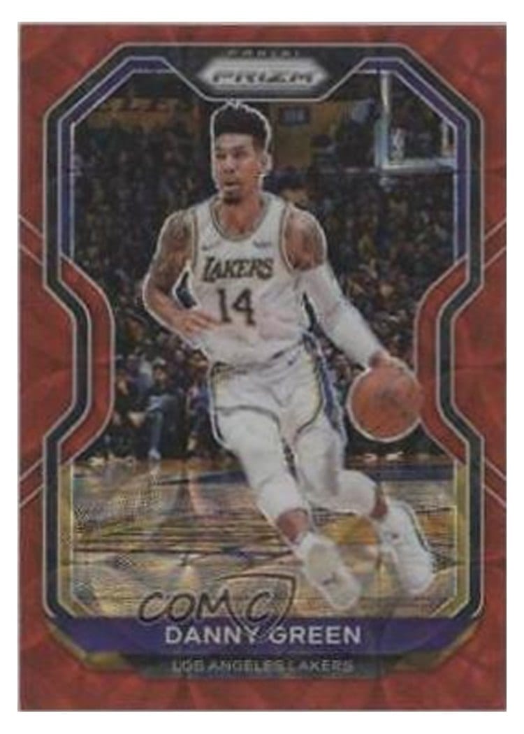 2020-21 Panini Prizm Base Set Danny Green Choice Red Prizm #149 card